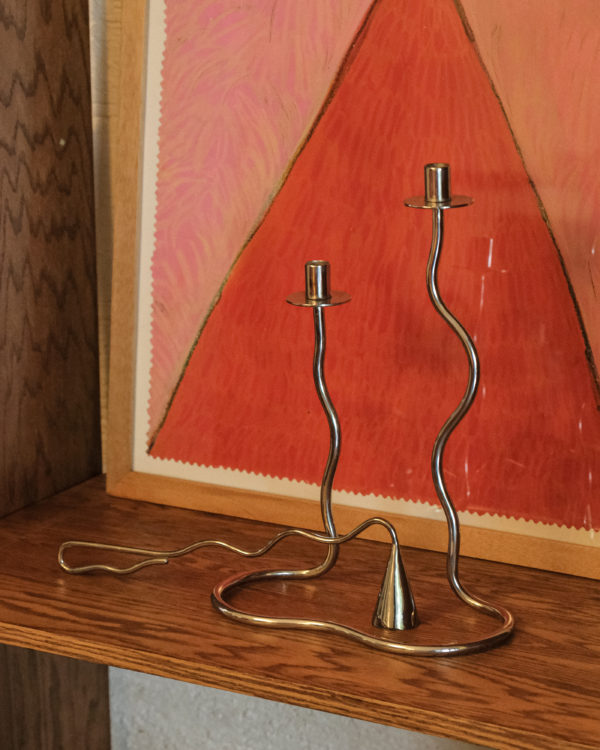 Waves Candleholder + Snuffer Set - Image 6