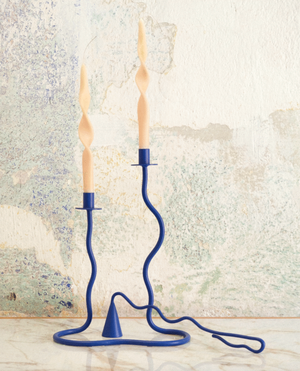 Waves Candleholder + Snuffer Set - Image 5