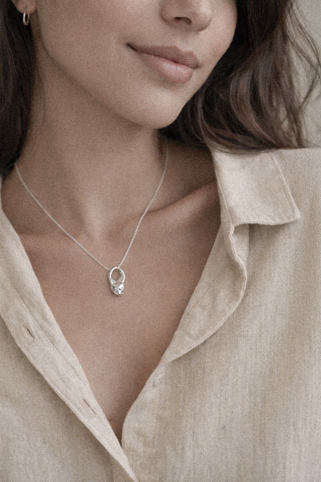 Nacarea Necklace - Silver Pendant - Image 2